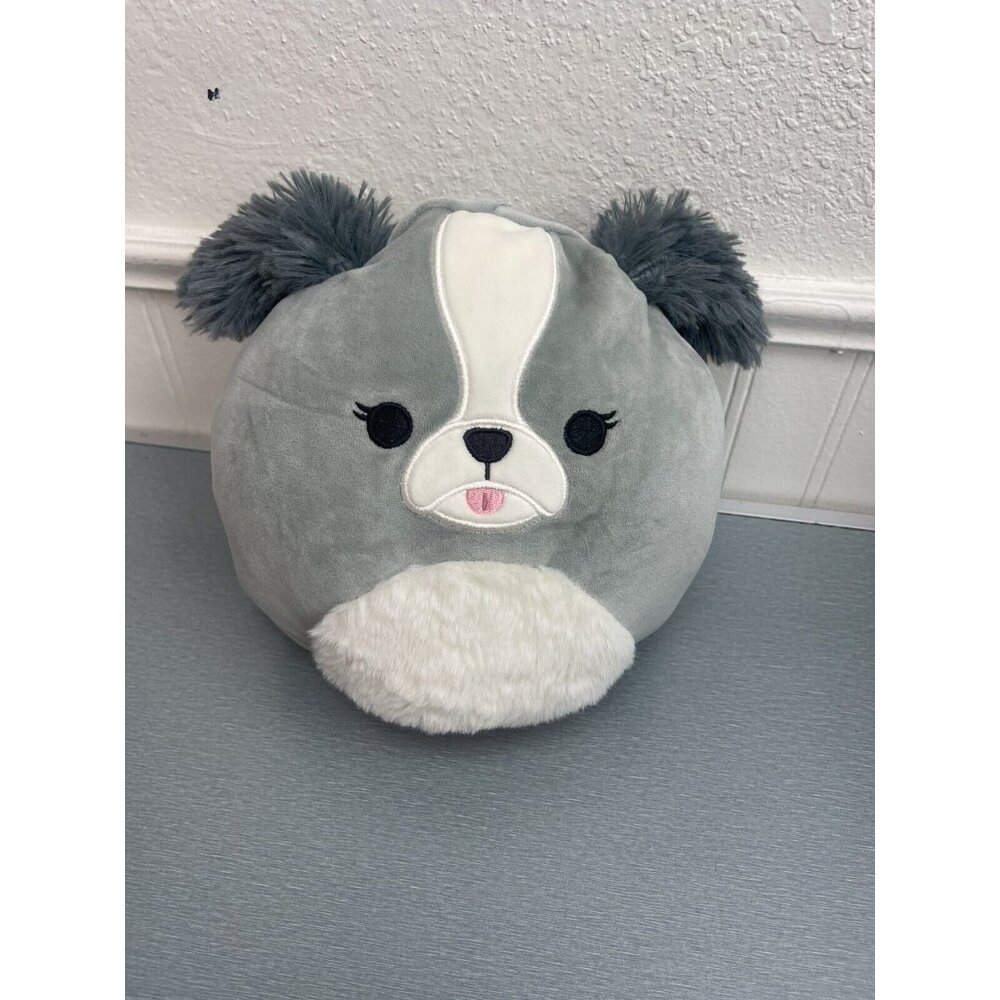 Squishmallows “FlipaMallows”  8” Geraldine And Malu Pink Cat And Grey Dog - Picture 3 of 10